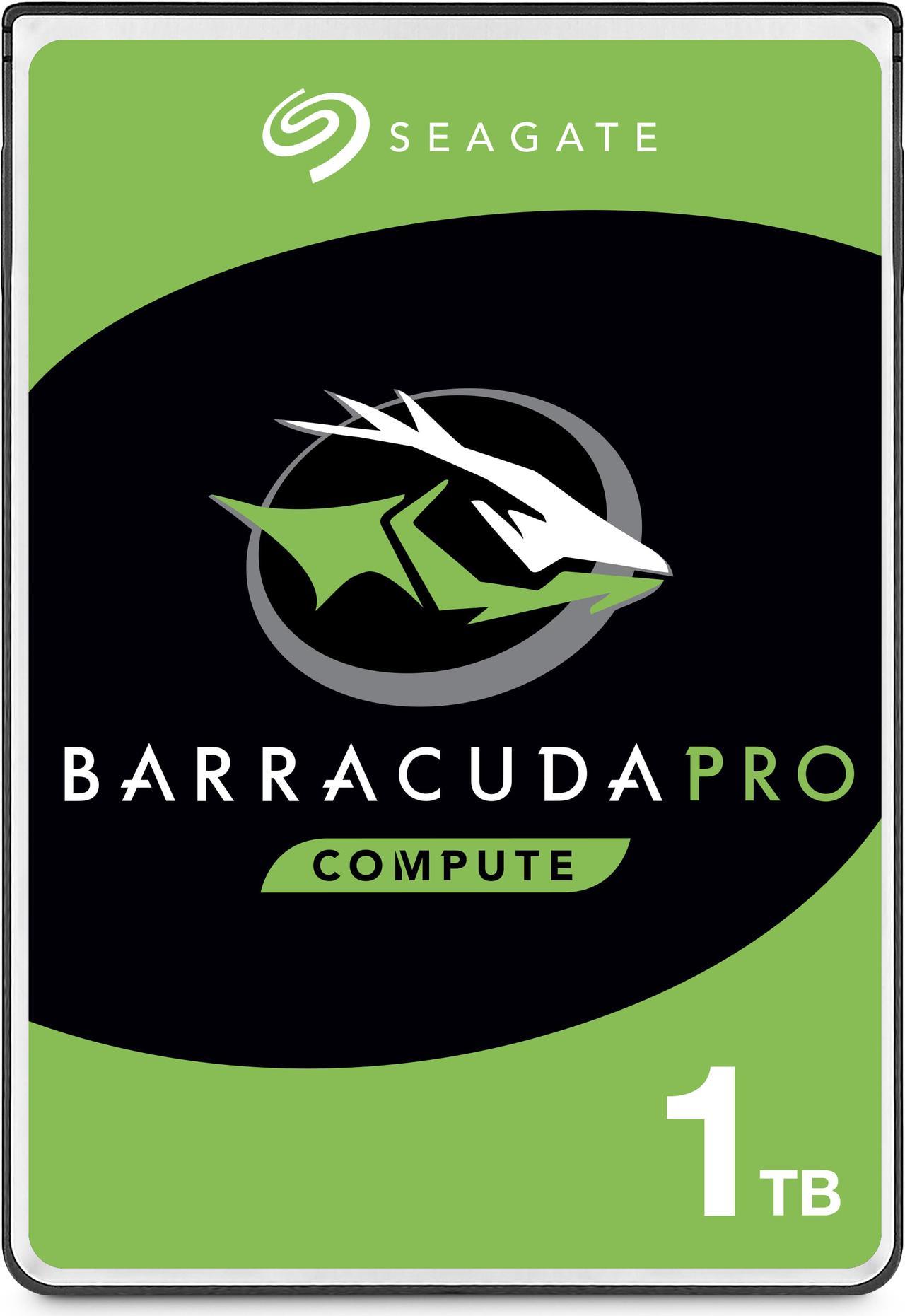 Seagate Barracuda Pro Performance Internal Hard Drive SATA HDD 1TB 7200RPM 6Gb/s 128MB Cache 2.5 - Inch (ST1000LM049) - The HDDs